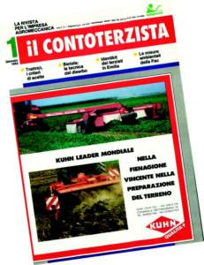 Dal 1995 "Il Contoterzista" diventerà organo ufficiale Unima.